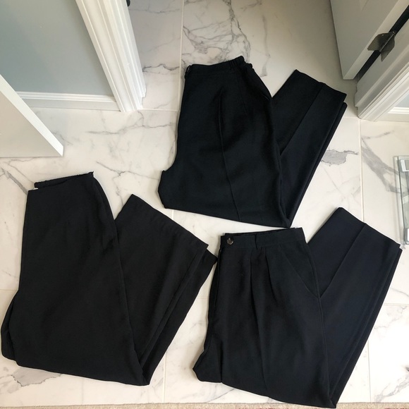 Scala Pants - Bundle of 3 black pants Saville Scala Rena Rowan Saks Macys Size XXL Size 20